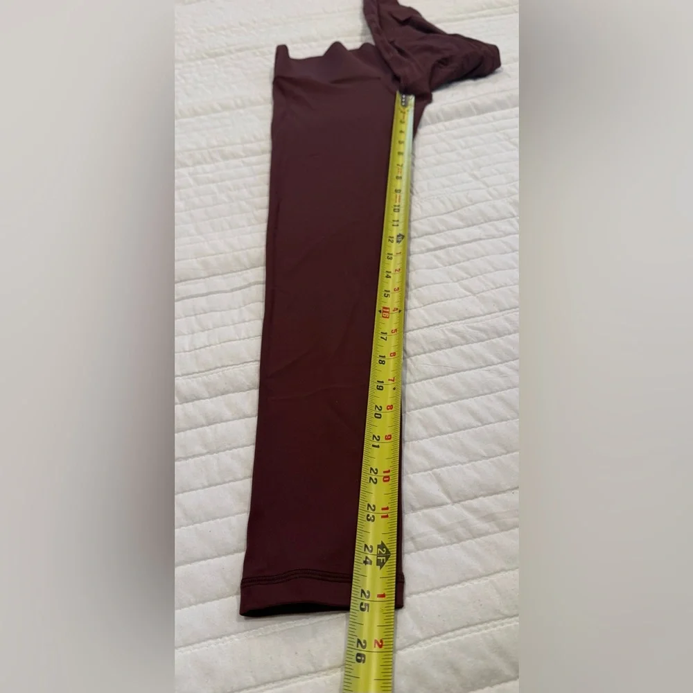 NWT Aerie Offline Real Me Xtra 7/8 Legging Burgundy Sz XS - Picture 6 of 9